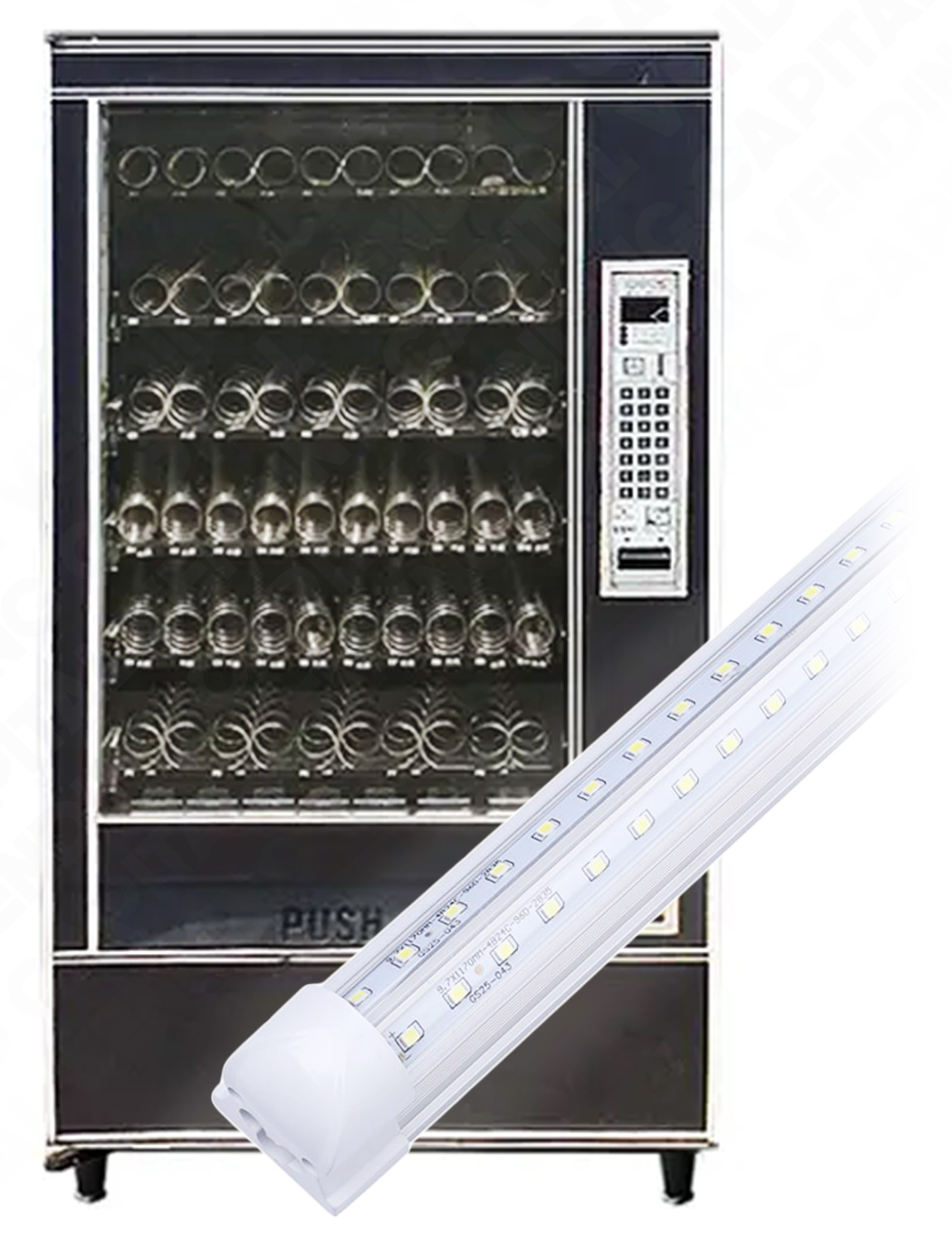 Automatic Products 4000, 5000, 6000, 7000 Vending Machine LED Plug and